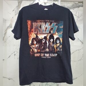 KISS End of the Road Tour T-Shirt Size M
